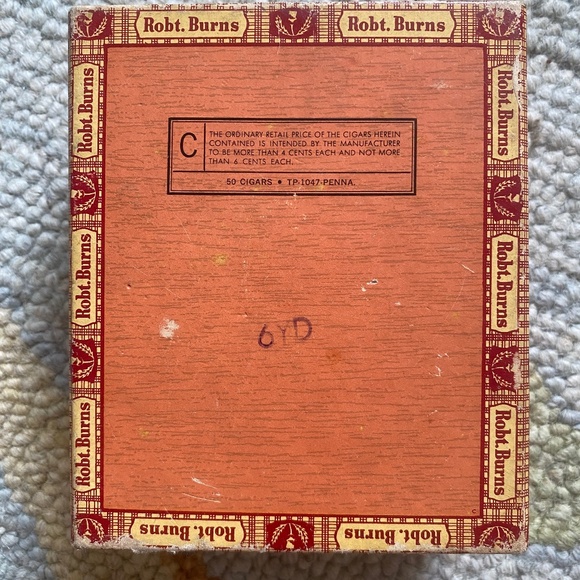 2 Empty Evermore Cigar Boxes I 1 Empty Robt. Burns Cigarillos Box - Picture 13 of 16